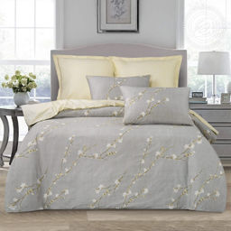 Постельное белье Вивьен (сатин Престиж) Семейный/Пододеяльник (молния): 2 шт. - 215*145; Простыня: 1 шт. - 220*240; Наволочка (клапан, ушки): 2 шт. - 70*70; Наволочка (клапан): 2 шт. - 50*70 Престиж