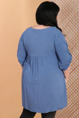 Туника женская синяя