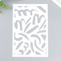 Пластиковый трафарет для творчества «Текстура», шаблон, 24×16 см