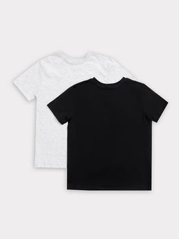 Футболка для мальчиков мультипак (2 шт.) в черном цвете - Mark formelle фото 9