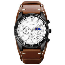 Часы наручные Skmei мужские 9249brown-silver