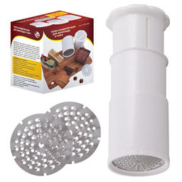 Терка кондитерская для шоколада и сыра. d8см, h 9см NEW, 80.285 /МультиДом/