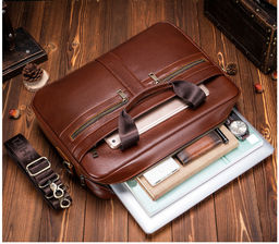 Сумка SW-91502-Brown - Ferro фото 5