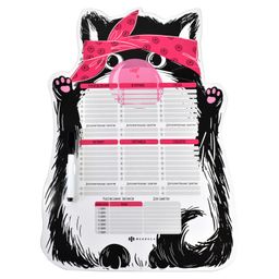 Магнитное расписание арт. 59579/ 25 ЧЕРНЫЙ КОТ