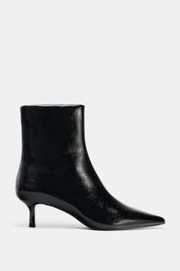 KITTEN HEEL ANKLE BOOTS - Zara фото 3