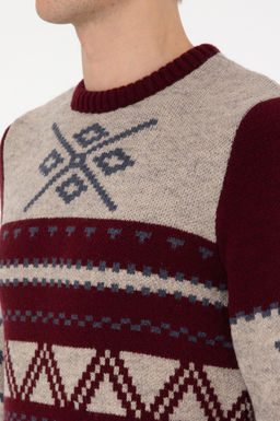 Erkek Bordo Kazak - U.s. polo assn фото 7