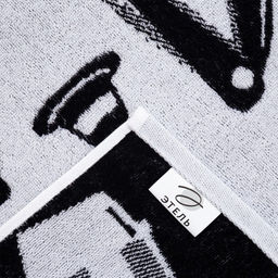 Полотенце махровое Этель Транспорт, 70х130 см, 100% хлопок, 420гр/м2  фото 3