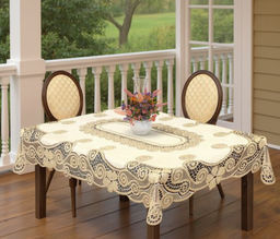 Скатерть арт. 230339/100/3, прямоугольная, размеры 100 см х 150 см, цвет кремово-золотистый - Firanka фото 4