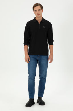 Мужской черный свитшот Неожиданная скидка в корзине - U.s. polo assn фото 4