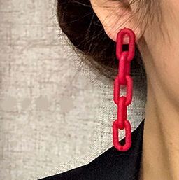 Серьги длинные на гвоздиках арт. 13 2787 (id 266236) - Rada фото 2