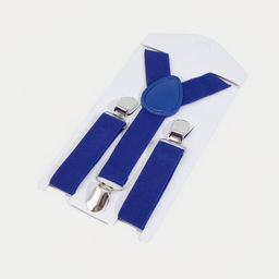 Подтяжки детские, ширина 2.5 см, цвет синий - Simaland фото 3