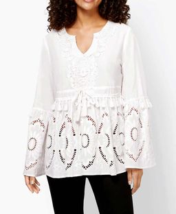 Блузка, охра - Linea tesini фото 5