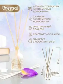 Breesal Ароматический диффузор Aromа Sphere Сладкие грезы 40 мл фото 3