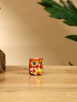 Набор сувенирный «Совята», h=4 см, h=3 см, h=2 см, дерево, коричневый