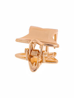 Цена за 6 шт. Крабик для волос «Брианна», звезда, 2 см, золото