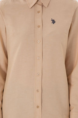 Kad_n Camel Uzun Kollu Basic G_mlek Sepette S_rpriz _ndirim - U.s. polo assn фото 7