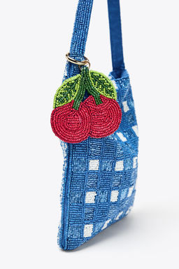 FANTASY BEADED MINI BUCKET BAG - Zara фото 6