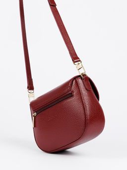 Женская кожаная сумка Richet 3292LG 977 Красный