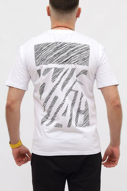 CRB wear/CSMM 60364-20 Футболка мужская,белый/Ex.Cherubino