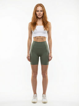 Велосипедки Вишня женские нейлон с спандексом голубые - Mtforce фото 52