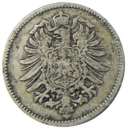 1 марка 1875 года A Германия