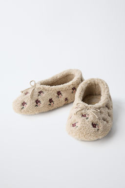 ZAPATILLA FLORES / Beige - Zara фото 2