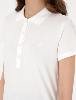 Beyaz Regular Fit Ti__rt