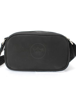 Сумка женская текстиль DJ-CM 6907-BLACK, 2отд, плечевой ремень, черный SALE 260353 - Bobo фото 2