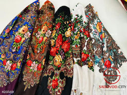 Российские платки с рисунком