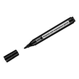 Цена за 3 шт. Маркер для доски OfficeSpace "Bullet" пулевидный черный, шир. линии 2.5 мм (WBM_63976)