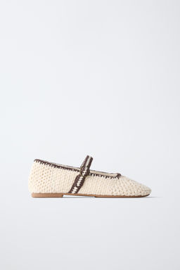 BAILARINA CROCHET / Blanco Crudo