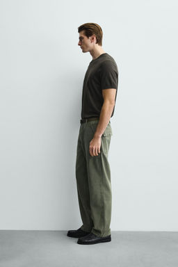 CAMISETA PUNTO MEZCLA VISCOSA / Plomo - Zara фото 4