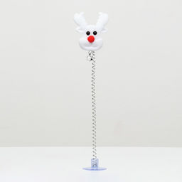 Дразнилка Белый олень на присоске, 24 см - Пижон фото 2