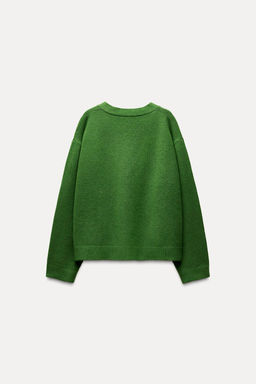 ARGYLE KNIT CARDIGAN - Zara фото 6
