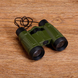 Бинокль 4х, детский, пластик, резина, микс, 10х11 см - Simaland фото 11