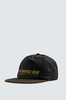 EMBROIDERED FLAT PEAK CAP - Zara фото 4