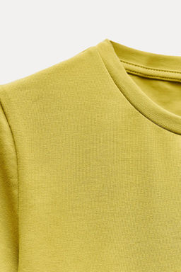 CROPPED STRETCH T-SHIRT - Zara фото 31