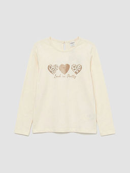 Bask?l? K?z ?ocuk Ti??rt ve Tayt