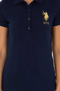 Kad_n Lacivert Basic Polo Yaka Ti__rt Sepette S_rpriz _ndirim - U.s. polo assn фото 6