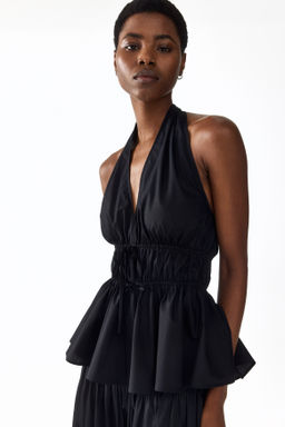 Top halter con peplum - H&m фото 4