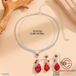 Женский набор бижутерии из страз - Bruno фото 8