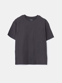 Bisiklet Yaka Basic Erkek ?ocuk Ti??rt