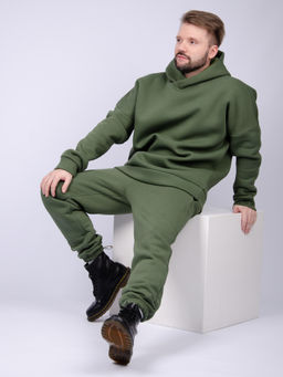 Костюм "Грей" хаки, футер начес