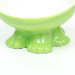 Миска керамическая на подставке 13,5 х 13,5 х 8 см, 150 мл зеленая - Simaland фото 4