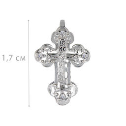 Крест, куб.циркон., ТРК3-558