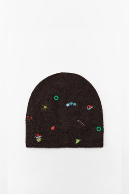 GRINCH EMBROIDERED BEANIE - Zara фото 5