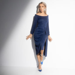 Платье с декоративной драпировкой, Смотрите на меня (чувственно) - Charutti фото 6