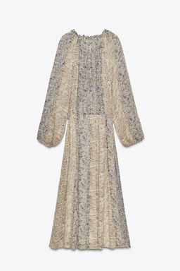 ZW COLLECTION METALLIC THREAD DRESS - Zara фото 15
