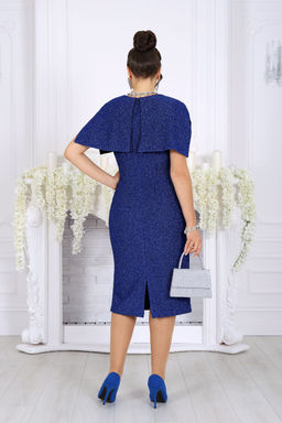 Платье Ninele 7524 василек  фото 4