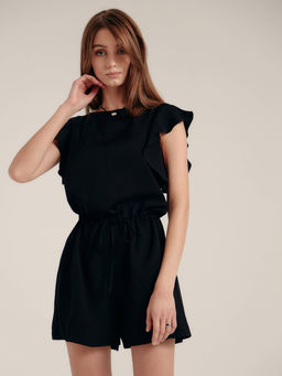 CONTE Полукомбинезон женский без рукавов VIRGINIA black black